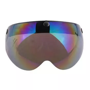 Откидной козырек 3/4 Face 3 Snap Up для линз коричневого цвета коричневый