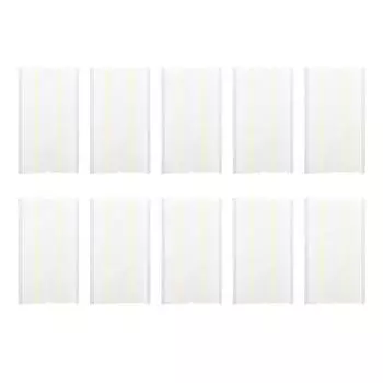 Отклеивающаяся наклейка для запечатывания крафт-бумага белого цвета, устойчивая к высоким температурам, клейкая лента для запечатывания коробок STI