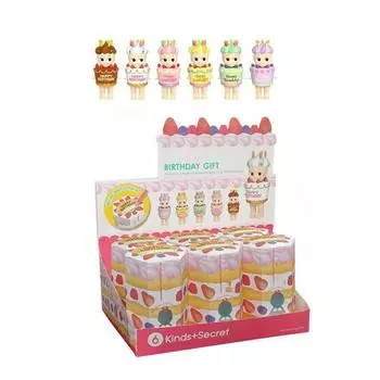 Откройте для себя мистическое царство крылатых чудес: Интригующие фигурки ангелов в сюрприз-слепых коробках Angel Hippers Dreaming Series Figure One Size