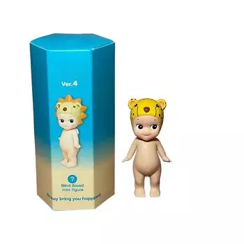 Откройте для себя мистическое царство крылатых чудес: Интригующие фигурки ангелов в сюрприз-слепых коробках Angel Hippers Dreaming Series Figure One Size синий