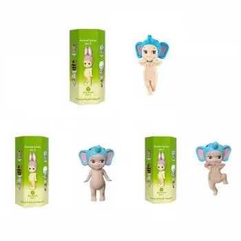 Откройте для себя мистическое царство крылатых чудес: Интригующие фигурки ангелов в сюрприз-слепых коробках Angel Hippers Dreaming Series Figure One Size