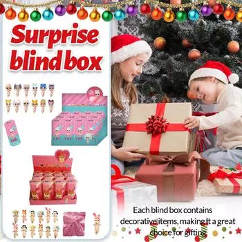 Откройте для себя мистическое царство крылатых чудес: Интригующие фигурки ангелов в сюрприз-слепых коробках Angel Hippers Dreaming Series Figure One Size