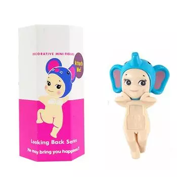 Откройте для себя мистическое царство крылатых чудес: Интригующие фигурки ангелов в сюрприз-слепых коробках Angel Hippers Dreaming Series Figure