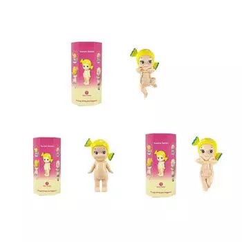 Откройте для себя мистическое царство крылатых чудес: Интригующие фигурки ангелов в сюрприз-слепых коробках Angel Hippers Dreaming Series Figure One Size