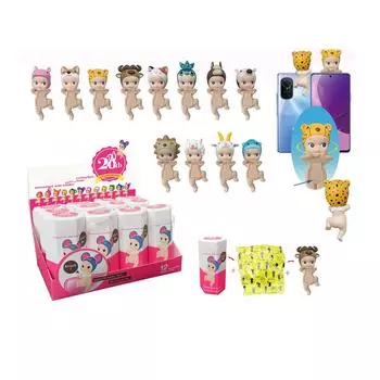 Откройте для себя мистическое царство крылатых чудес: Интригующие фигурки ангелов в сюрприз-слепых коробках Angel Hippers Dreaming Series Figure One Size