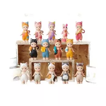 Откройте для себя мистическое царство крылатых чудес: Интригующие фигурки ангелов в сюрприз-слепых коробках Angel Hippers Dreaming Series Figure