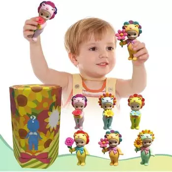 Откройте для себя таинственное царство с крылатой статуей ангела в коробке-сюрпризе Подарок-сюрприз в виде ангела Сладкий подарок (Одиночная коробка) One Size белый