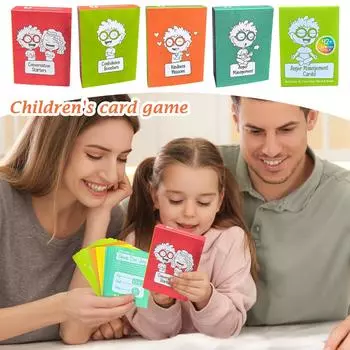 Открыть веселые карточки по управлению гневом для детей: Управляйте эмоциями с помощью увлекательной карточной игры, 42+ карточек-подсказок для улучшения эмоционального интеллекта, для детей от 4 лет One Size синий