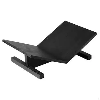 Открытая подставка для книг, кулинарных книг, подставка для книг с нескользящим дном, деревянная подставка для рецептов