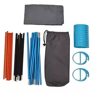 Открытая портативная походная кровать из алюминиевого сплава, сверхлегкая палатка-кровать для пешего туризма, альпинизма