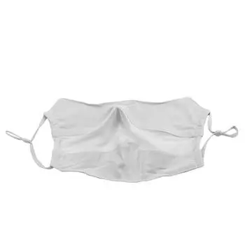 Открытая солнцезащитная маска для женщин и девочек, ледяной шелк, для лица, для бега, спортивная, дышащая, сетчатая, для лица One Size серый