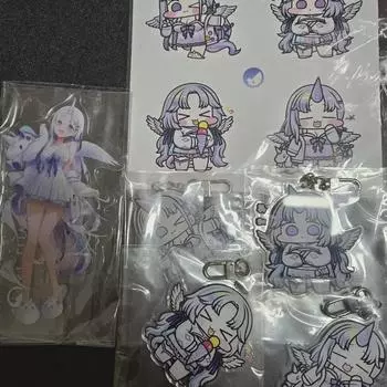 Открытие/выставка) - Акрил Unihome + Брелок + Наклейки