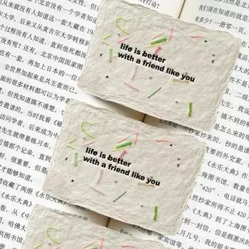 Открытка из бумаги с семенами своими руками С днем рождения Открытка с семенами, которые можно высаживать на День святого Валентина День матери и свадьбу