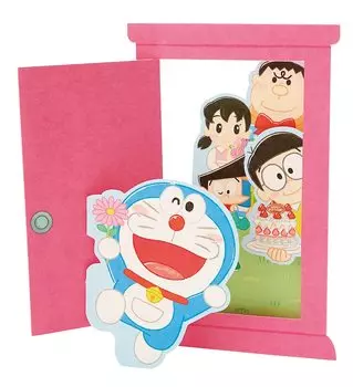 Открытка на день рождения Дораэмон и Anywhere Door P 1913 Standard [Sanrio] DR13-1
