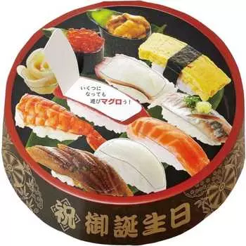 Открытка на день рождения Sanrio Суши в ведерке BD25-2 л 325 242420