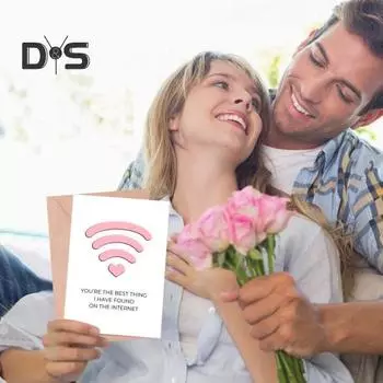 Открытка на годовщину для девушки, парня, романтическая открытка на день святого Валентина, открытка с годовщиной, любовная поздравительная открытка для него, ее мужа, жены белый