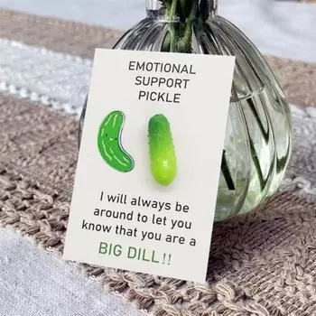 Открытка-объятие Pickle Pocket, эмоциональная поддержка, позитивная открытка, мини-открытка-объятие Pickle Pocket, подарок на выпускной, день рождения, годовщину 5pcs