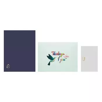 Открытка с конвертом «Думаю о тебе» Сердечное выражение заботы и поддержки Поздравительные открытки «Думаю о тебе» со словами