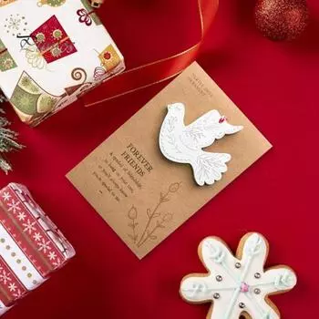 Открытка с птицей «Дружба навсегда» Поздравительная открытка «Дружба навсегда» Открытка на день рождения с конвертом для лучшего друга A