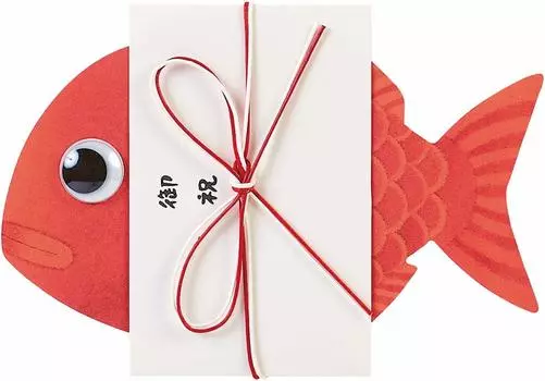 Открытка Sanrio с надписью «Празднование морского леща с Mizuhiki L 224 CR24-9»