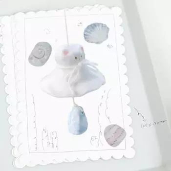 Открытки «Я живу с шестью кошками» 2-й из 4-х типов, выберите 1, популярная фраза в Корее. lucky carrot