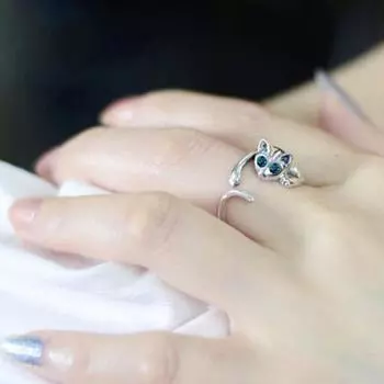 Открытое кольцо Стильные привлекательные легкие прочные милые аксессуары для колец для паба