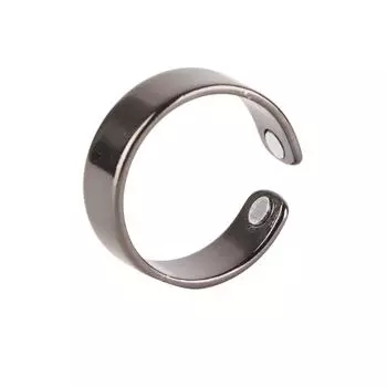Открытое магнитное кольцо контроль аппетита снятие усталости безопасное простое магнитное медное кольцо для мужчин черное