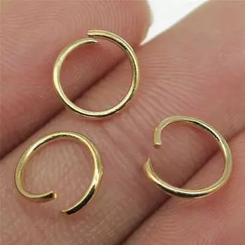 Открытые кольца для прыжков, компоненты, аксессуары для женщин, милые подвески для изготовления ювелирных изделий