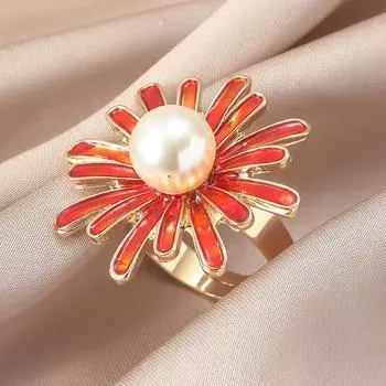 Открытые кольца с жемчугом для женских аксессуаров для фотосессии ногтей, ручная работа, фотостудия, маникюр, реквизит для фотосъемки