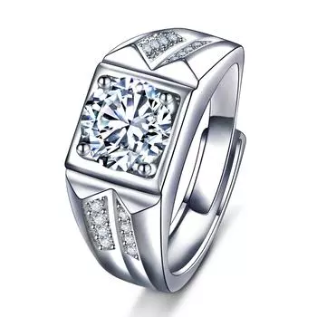 Открытые кольца в два карата Обручальные кольца