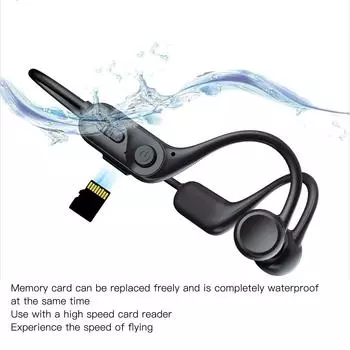 Открытые наушники многофункциональные IP68 водонепроницаемые MP3-плеер расширяемая память беспроводные Bluetooth 5.2 спортивные наушники