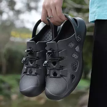 Открытые повседневные тапочки для дома, мужская обувь, нескользящие мужские сандалии, японский оригинал, V, удобный, большой размер, новый дизайн 2024 года 40