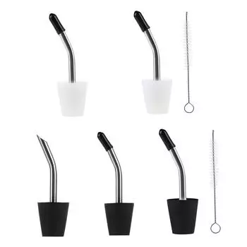 Открытый чайник, кофейник, удлинительная трубка, насадки для чайника из нержавеющей стали DE Style C