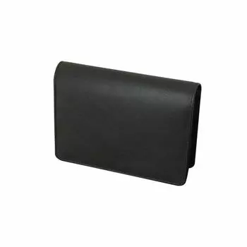 Открытый футляр для штампов Домани из коровьей кожи Штампы можно хранить вместе 2 штампа Хранилище резиновых штампов KAIUN-DO 100% +