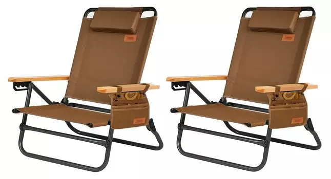 Открытый кемпинг 4 Регулируемая нагрузка Кемпинг Cherry Blossom Кемпинг TJ Стул, Стул, Легкий, Складной, Стулья, Вместимость, Компактный, Портативный, Стул,