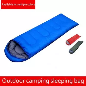 Открытый Кемпинг Туризм Обеденный перерыв Теплоизоляция Изоляция от грязи Портативный спальный мешок для взрослых 1.8KG зелёный