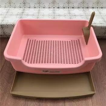 Открытый кошачий туалет с двойным ящиком, сосновый кошачий туалет, фекалии, дезодорант, принадлежности для кошек, кошачий туалет