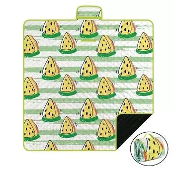 Открытый коврик для кемпинга, спальный коврик, ультразвуковой коврик для пикника, утолщенное водонепроницаемое пляжное одеяло, палатка для кемпинга, коврик для луга, лагерь Style 7 150x100cm