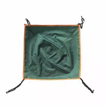 Открытый легкий тент для кемпинга, палатка для пикника, солнцезащитный козырек, автоматическая палатка на 3-4 человека, тканевый чехол One Size зелёный