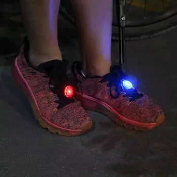 Открытый мини-мигающий светодиодный фонарик для бега в ночное время, сигнальная лампа безопасности для ходьбы