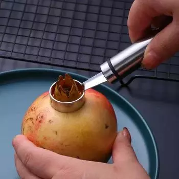 Открытый нож для фруктов с двойной головкой, креативный кухонный нож из нержавеющей стали, нож для очистки апельсинов, нож для чистки фруктов, гаджет