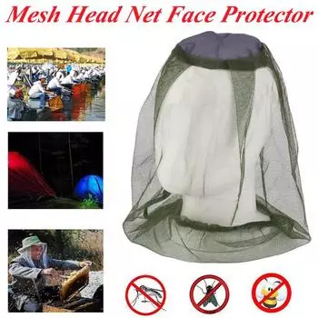 Открытый отдых на природе Рыбалка от комаров, насекомых, насекомых, сетка, защитная сетка для лица