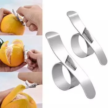 Открытый резак для граната с защитой от ржавчины, экономичный прочный открывалка для граната с острыми краями, помело, апельсиновый нож Large