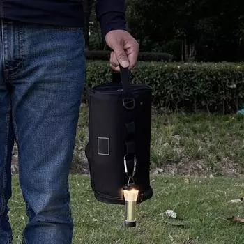 Открытый рулонный бумажный мешок, прочный, большой емкости, портативный, для кемпинга, пешего туризма, скалолазания