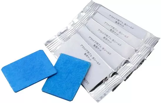 Открытый щиток для защиты от мух/насекомых для туристов (сменный коврик)