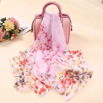 Открытый сельский летний солнцезащитный шарф пляжный шарф длинный женский мягкий женский декоративный тонкий шарф шарф 157*45cm