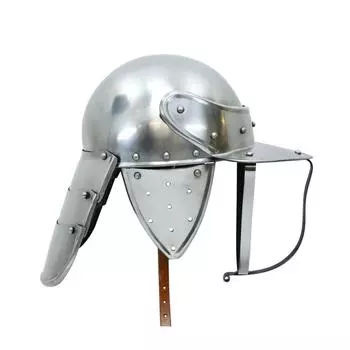 Открытый шлем Lobster - сталь 18 калибра, подарок для косплея и Хэллоуина