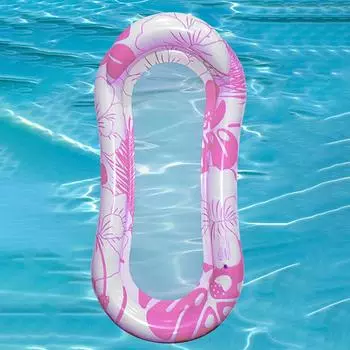 Открытый складной водный гамак, надувной плавающий матрас для бассейна, вечеринка, шезлонг, пляжное спортивное кресло для отдыха зелёный