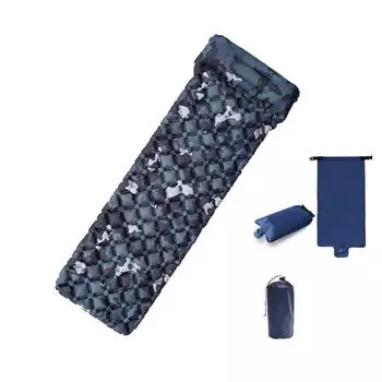 Открытый спальный коврик для кемпинга, надувной матрас с подушками, дорожный коврик, складная кровать, сверхлегкая воздушная подушка, пеший туризм, треккинг