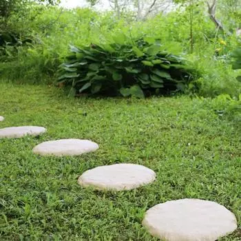 Открытый ступенька, устойчивый к атмосферным воздействиям, сад, двор, лужайка, патио, декоративный камень, дорожка, брусчатка, круглый квадратный шестигранный камень для ландшафтного дизайна Hexagon бежевый